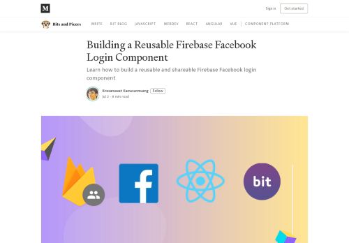 
                            7. Building a Reusable Firebase Facebook Login Component