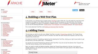 
                            7. Building a Web Test Plan - Apache JMeter - User's Manual