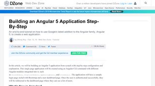 
                            10. Building an Angular 5 Application Step-By-Step - …