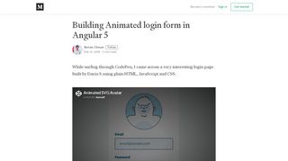 
                            7. Building Animated login form in Angular 5 - Balram Chavan ...