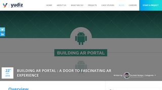 
                            7. Building AR Portal : A door to fascinating AR experience