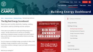 
                            2. Building Energy Dashboard - Cornell Sustainable Campus