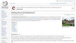 
                            9. Building Research Establishment - Wikipedia