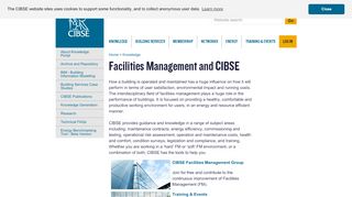 
                            3. Building Services Knowledge - CIBSE