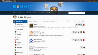 
                            8. Bukkit Plugins - Projects - Bukkit