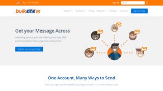 
                            7. BulkSMS.com | SMS Gateway to 213 Countries