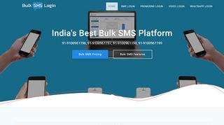 
                            3. BULKSMSLOGIN.COM – Bulk SMS Providers