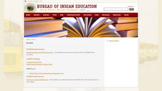 
                            2. Bureau of Indian Education | NASIS