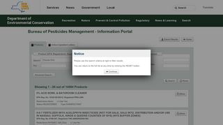 
                            4. Bureau of Pesticides Management - Information Portal