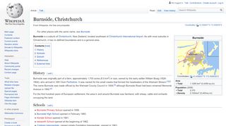 
                            9. Burnside, Christchurch - Wikipedia
