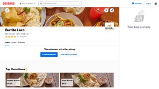 
                            6. Burrito Loco Delivery - 850 Ulloa St San Francisco | Order Online With ...
