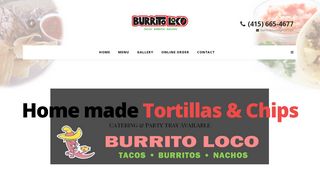 
                            4. Burrito Loco - TACOS, BURRITOS, NACHOS