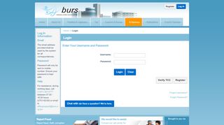 
                            3. BURS E-Service Portal