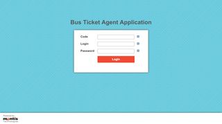 
                            8. Bus Ticket Agent Application
