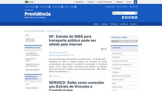 
                            4. Busca: extrato cnis - Previdência Social