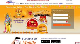 
                            4. BUSINDIA - ONLINE BUS TICKET RESERVATION SYSTEM