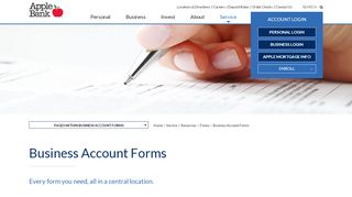 
                            8. Business Account Forms | Open a NY Business Account | Apple Bank