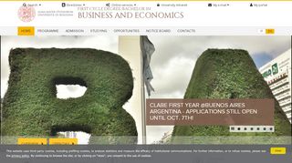 
                            8. Business and Economics - Laurea - Bologna - corsi.unibo.it