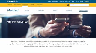 
                            1. Business Banking - Small Business, Business ... - Meridian