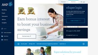 
                            9. Business Banking, Super & Insurance - AMP