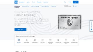 
                            3. Business Credit Cards from American Express | Apply Now