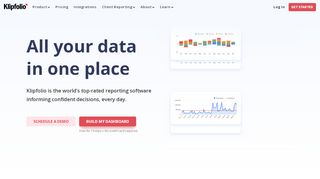 
                            3. Business Dashboard Software for Everyone - Klipfolio