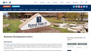 
                            6. Business Development Intern | Careers | DPTV