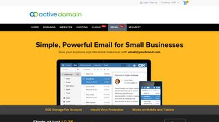 
                            2. Business Email - Active-Domain.com