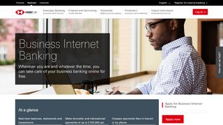 
                            7. Business Internet Banking | HSBC