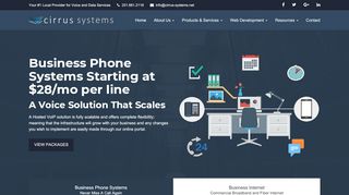
                            4. Business IT Services, Phones, Internet: Mobile, AL - Cirrus Systems