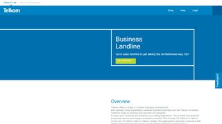 
                            5. Business Landline - Business - Telkom