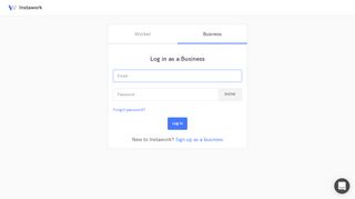 
                            1. Business Login – Instawork