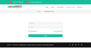 
                            8. Business Login - Rich Life Marketing