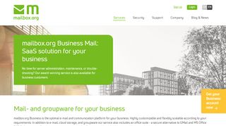 
                            5. Business Mail - mailbox.org