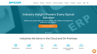 
                            6. Business Management Software to Fit Your Industry | Epicor