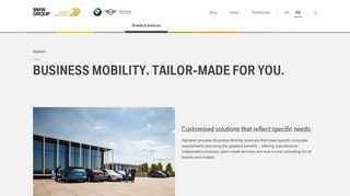 
                            2. BUSINESS MOBILITY. TAILOR-MADE FOR YOU. - BMW Group - …