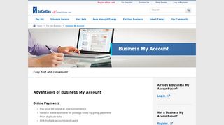 
                            5. Business My Account | SoCalGas