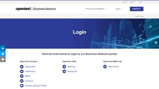 
                            9. Business Network Portal Logins | OpenText