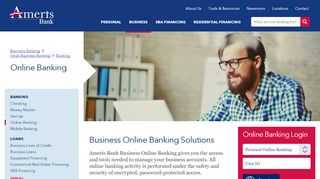 
                            2. Business Online Banking - Ameris Bank