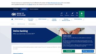 
                            1. Business Online Banking | Bank of Scotland