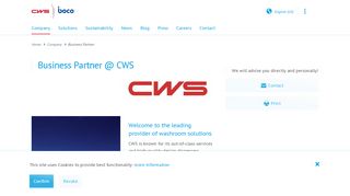 
                            3. Business Partner @ CWS | CWS-boco International GmbH