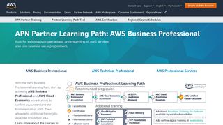 
                            4. Business Professional Accreditation - AWS