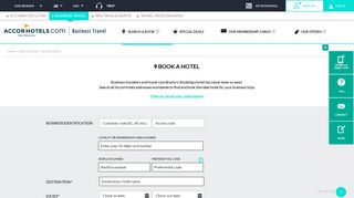 
                            5. Business travel : book hotels online with AccorHotels