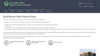 
                            1. BusPlanner Web Parent Portal | AVRCE