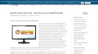 
                            2. BUSTE PAGA ON-LINE, ANCHE SULLO SMARTPHONE - La ...