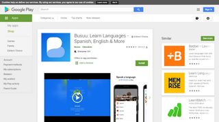 
                            7. busuu - Easy Language Learning - Android Apps on Google Play