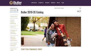 
                            9. Butler Community College - Acalog ACMS™