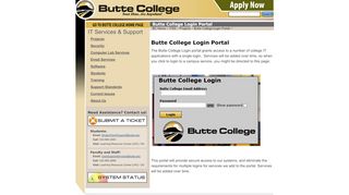 
                            5. Butte College Login Portal - Butte College