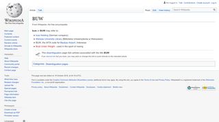 
                            4. BUW - Wikipedia