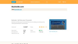 
                            9. Buxinside.com: BuxInside - Get Paid, every 10 …